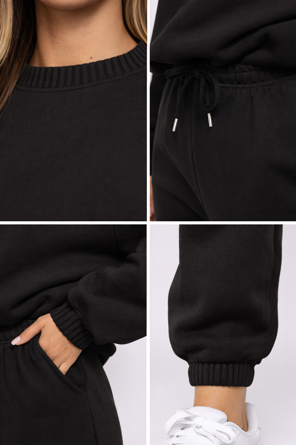 Conjunto Moletom Feminino Comfort Fit