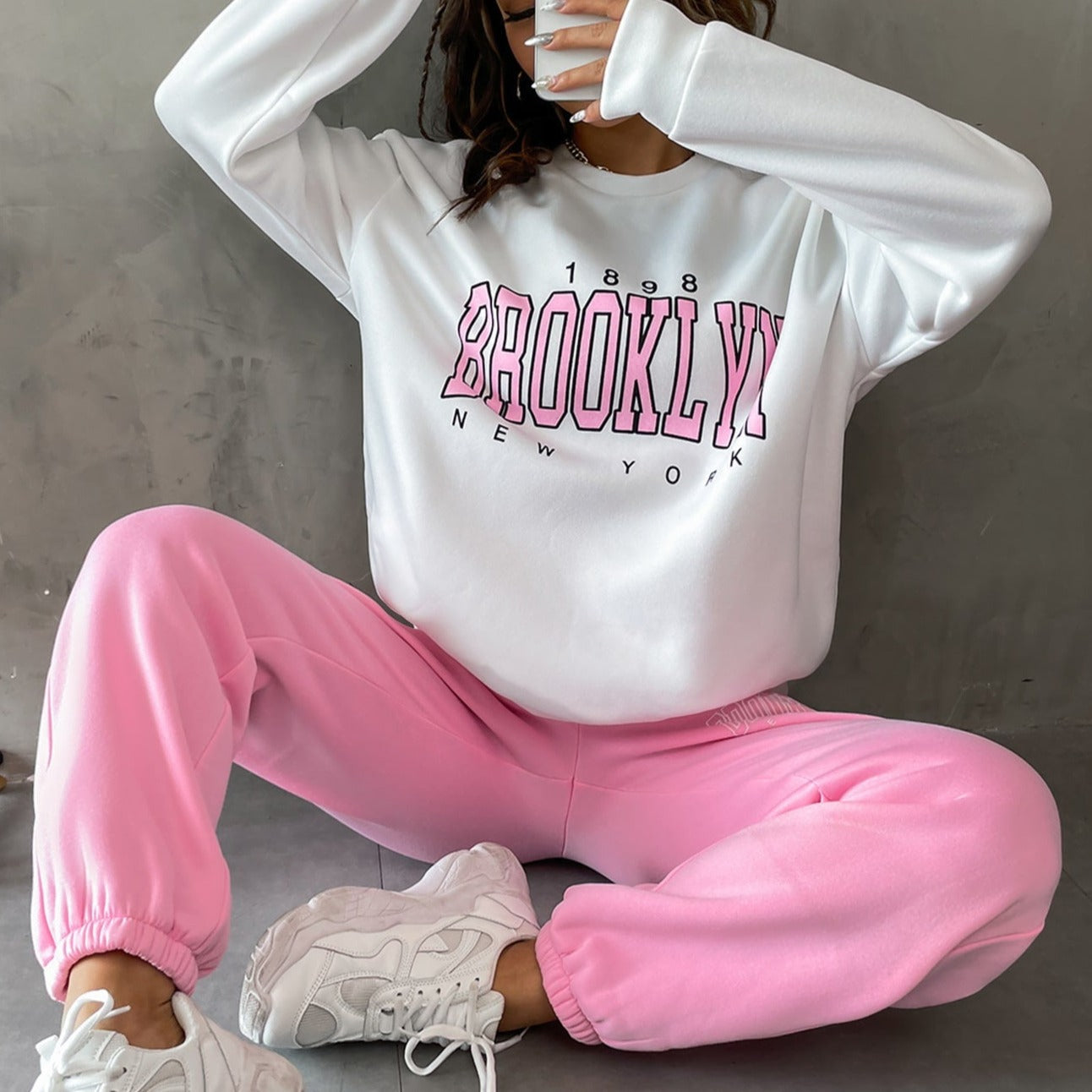 Conjunto Moletom Feminino Brooklyn