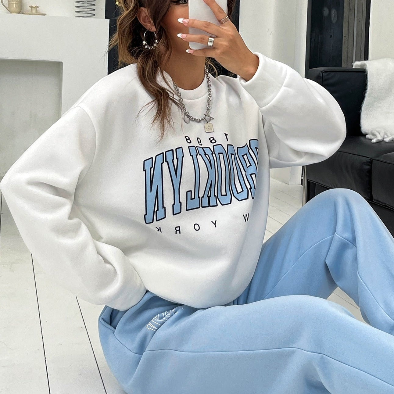 Conjunto Moletom Feminino Brooklyn