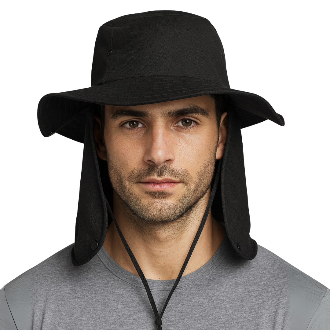Chapéu Pescador Australiano com Proteção Pescoço