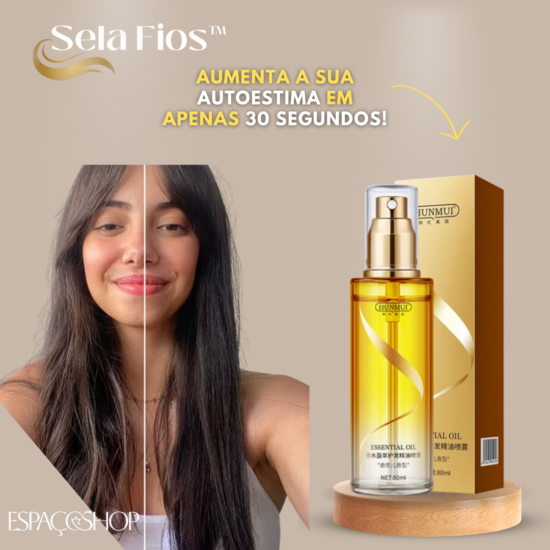 Spray de Cabelo SelaFios 10 em 1