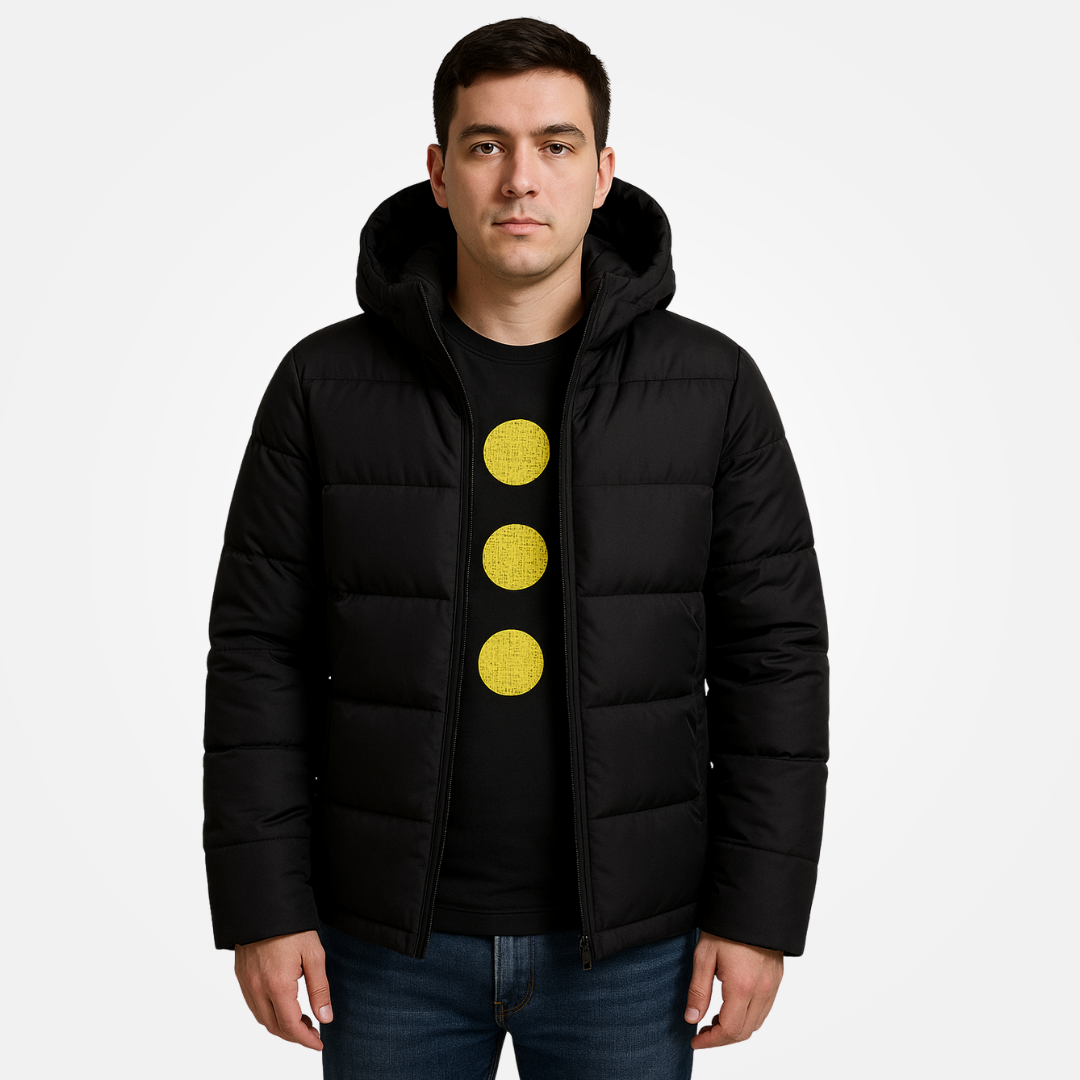 Jaqueta Masculina Puffer Track