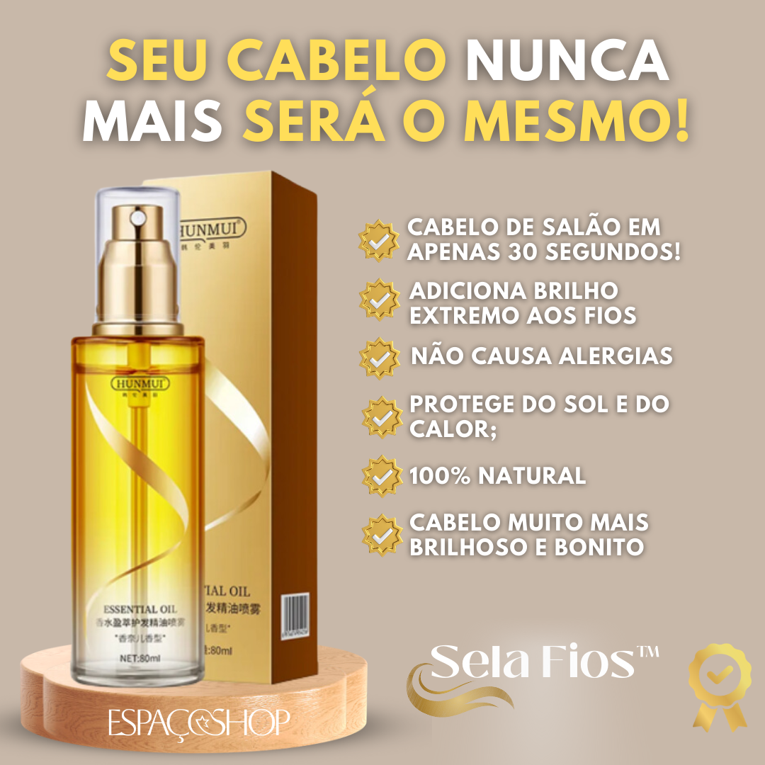 Spray de Cabelo SelaFios 10 em 1