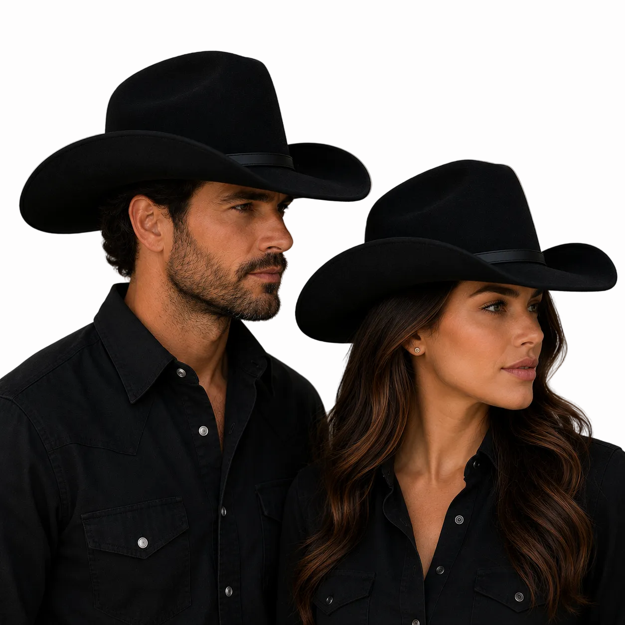 Chapéu Country Americano Unissex