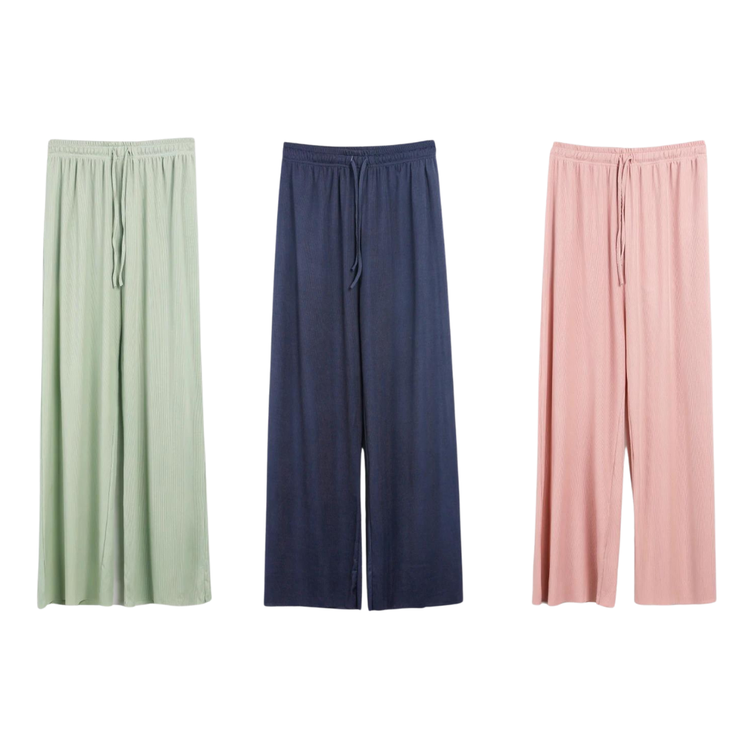 Kit de 3 Calças Sutileza Seda Gelo Feminina - Pague 2 Leve 3