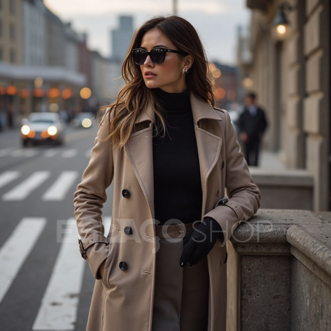 Casaco Feminino de Lã Batida Alelí