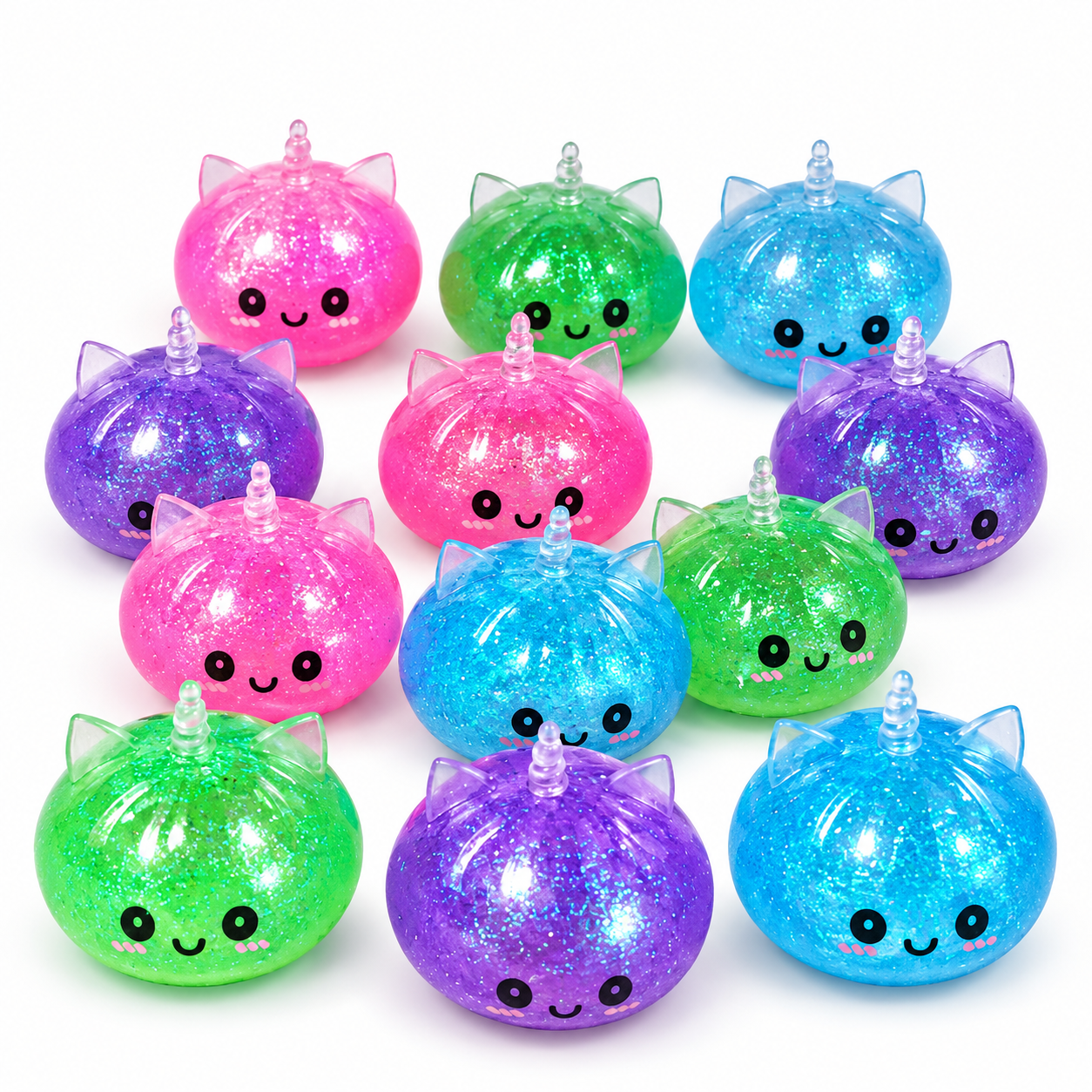Bolinho Squishy Surpresa Dumpling Antiestresse Colecionável Caixa Cega