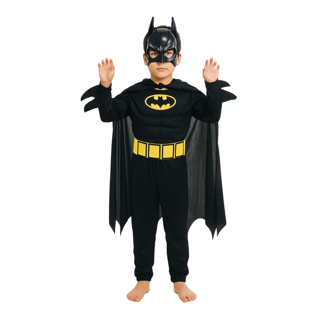 Fantasia Batman + capa + mascára
