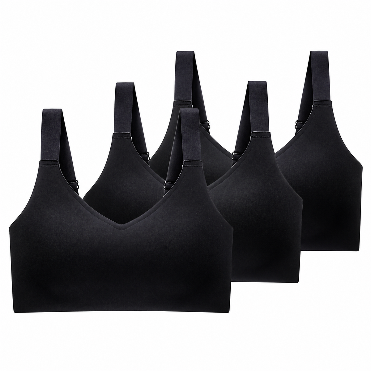 Kit 3 Sutiãs Premium Comfort – Sustentação e Conforto para o Dia Todo
