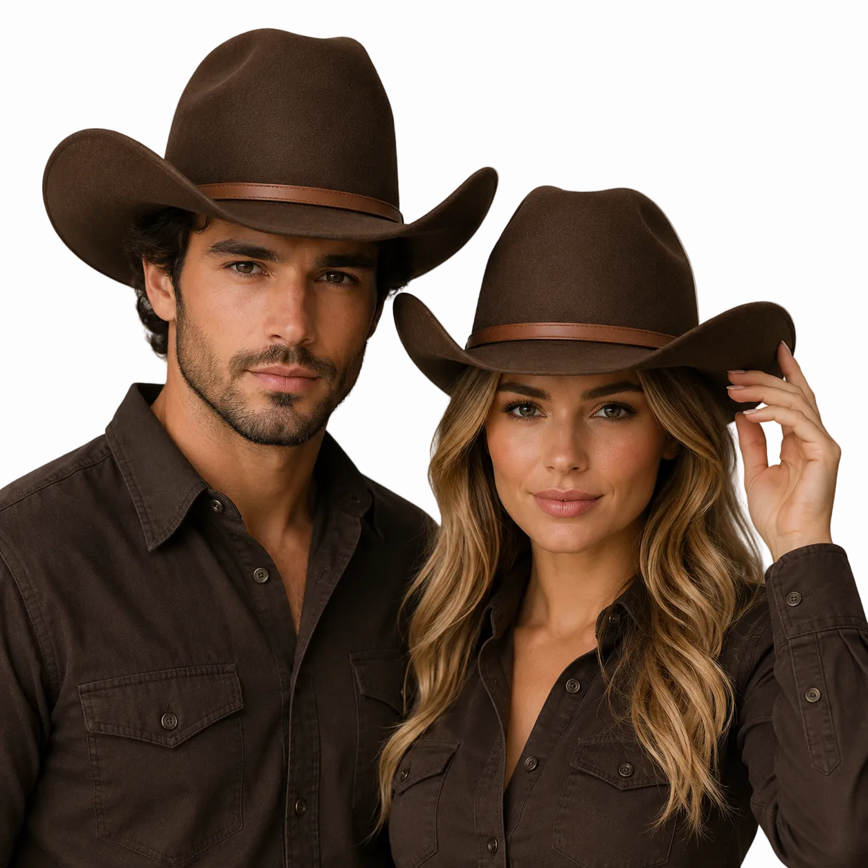Chapéu Country Americano Unissex
