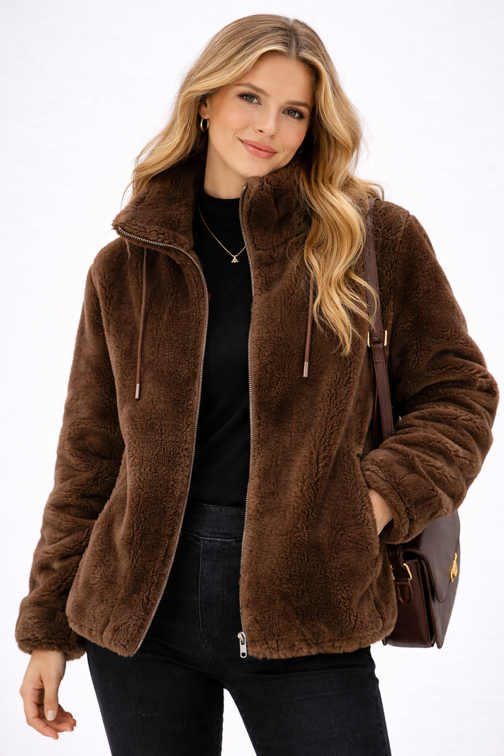 Jaqueta Feminina Sherpa Térmica Alpina