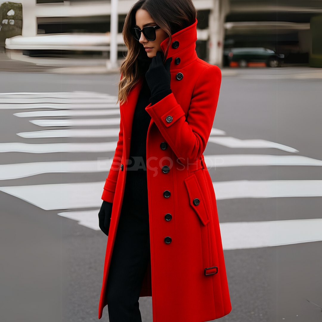 Casaco Feminino de Lã Batida Alelí