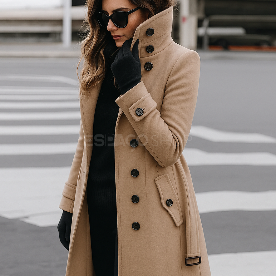 Casaco Feminino de Lã Batida Alelí