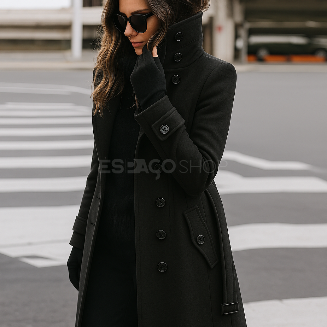 Casaco Feminino de Lã Batida Alelí