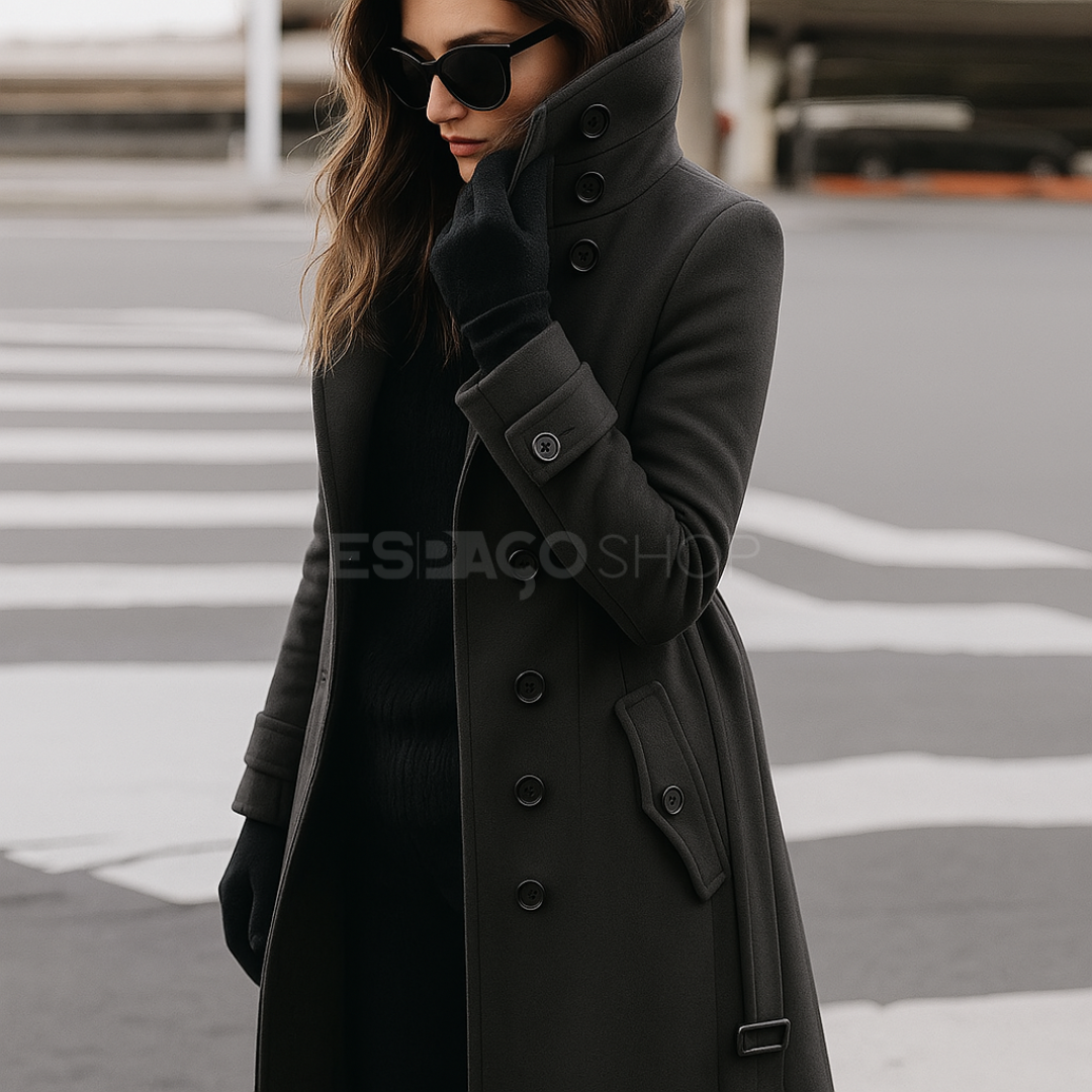 Casaco Feminino de Lã Batida Alelí