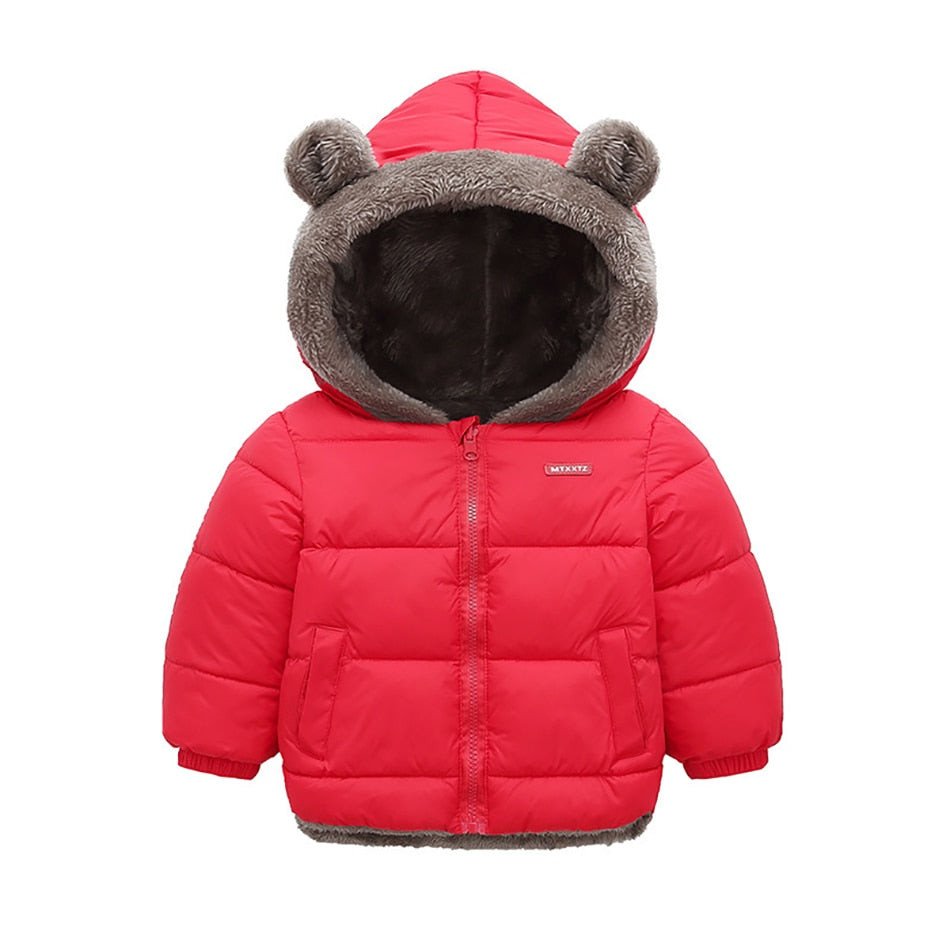 Jaqueta Infantil Puffer Peluciada - Bear