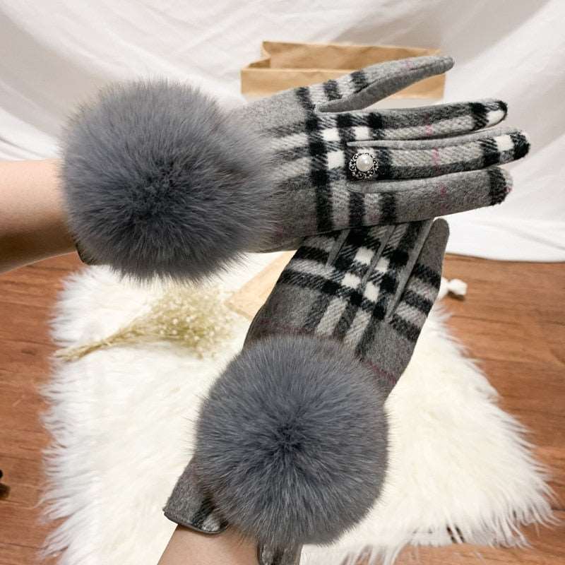 Luva Feminina Cashmere