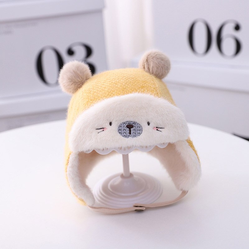 Gorro Infantil com Protetor de Orelha - 1 a 3 Anos