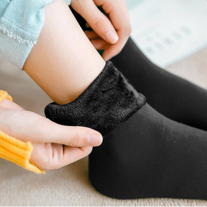 Meias com forro de Lã Térmicas - Kit com 8 Pares