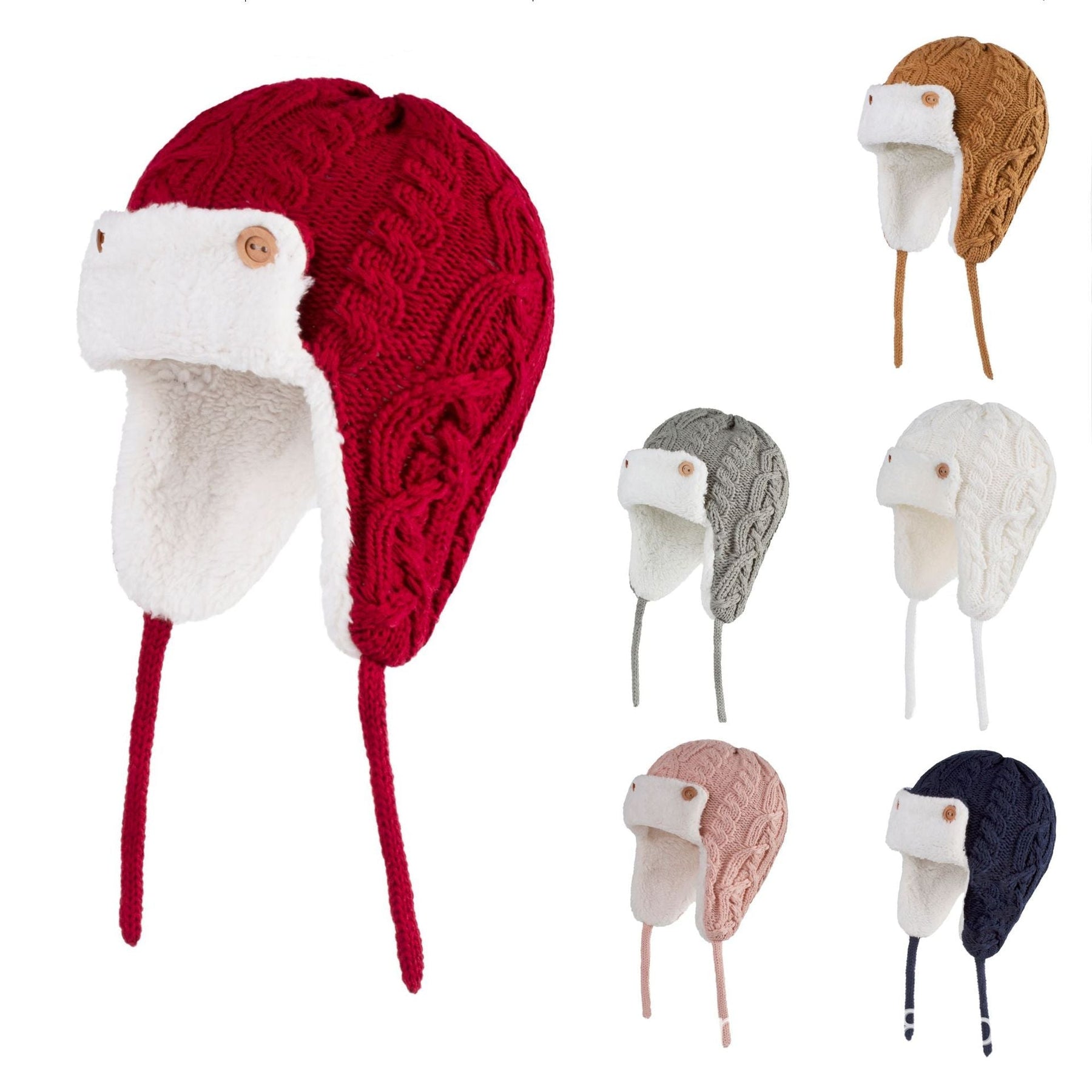 Gorro Infantil Tricot Peluciado