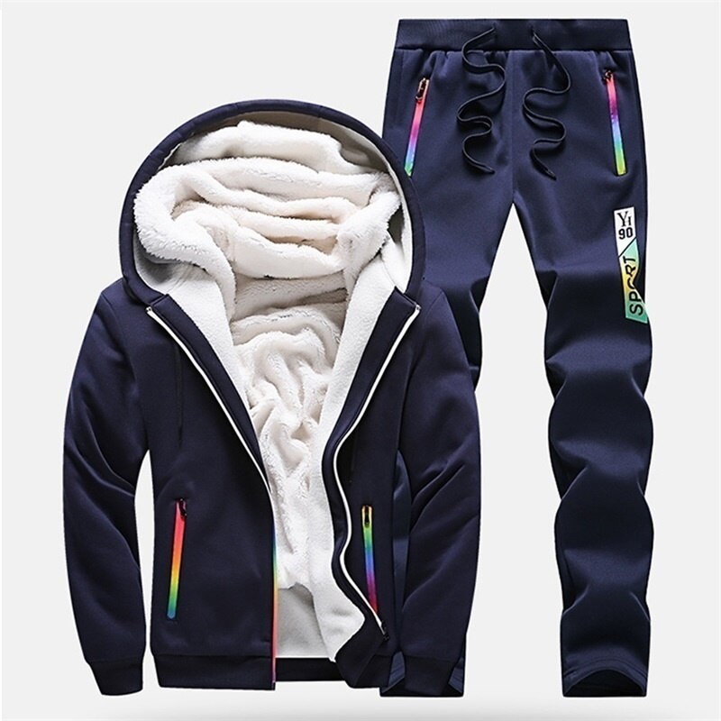 Conjunto Moletom Masculino de Lã Fleece
