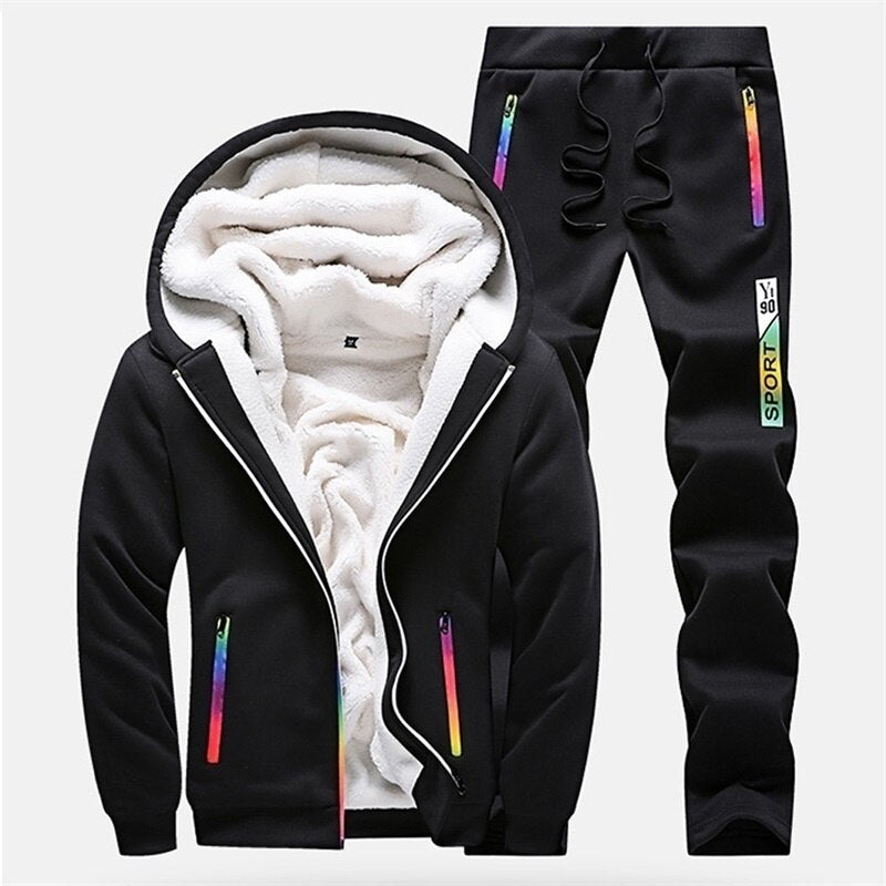 Conjunto Moletom Masculino de Lã Fleece