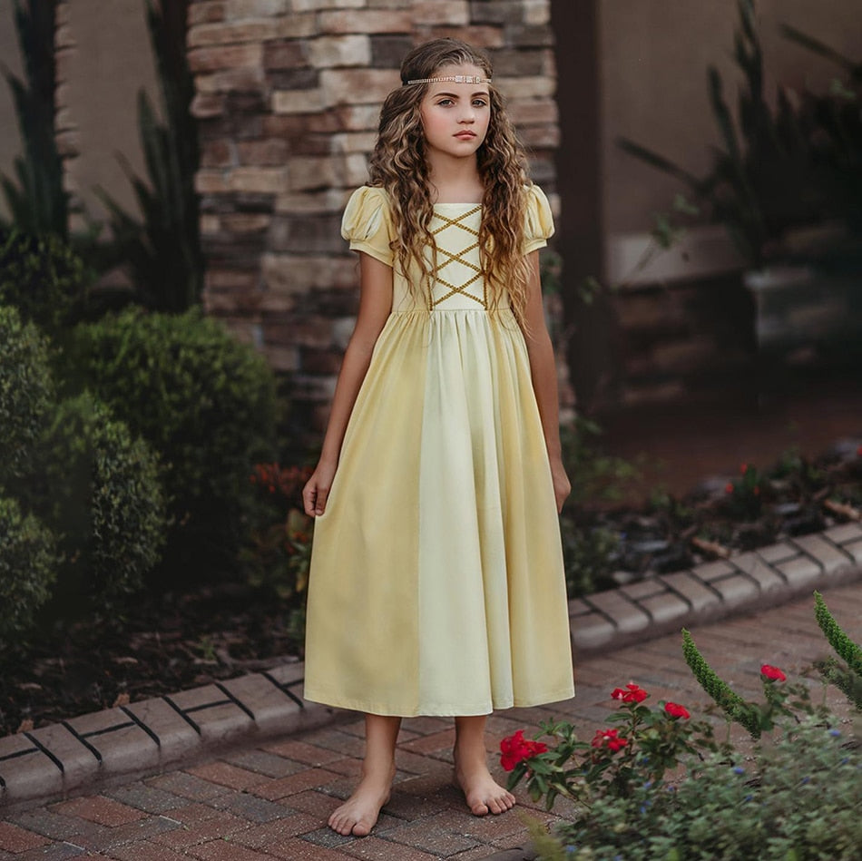 Fantasia Bela e Fera - Simples