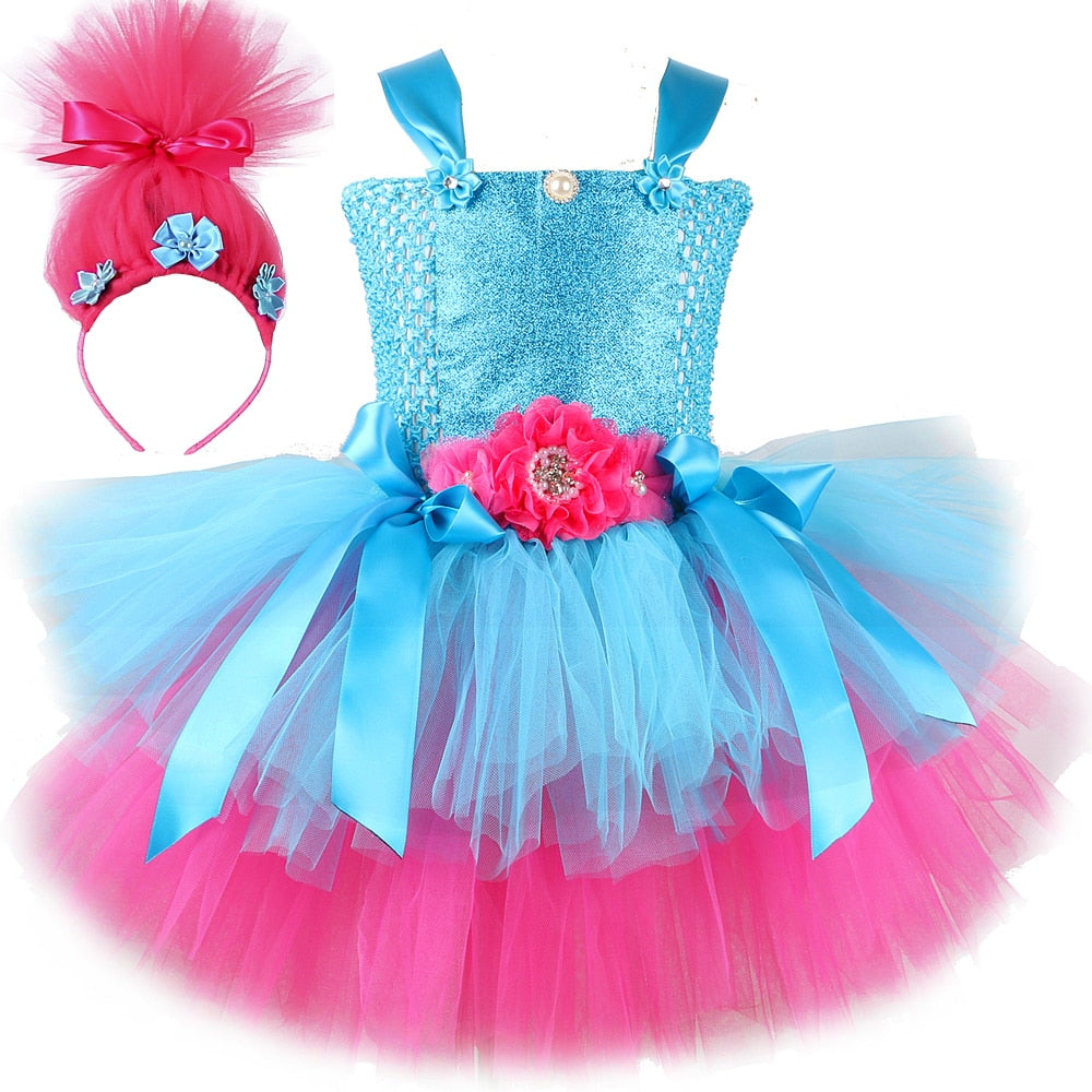 Vestido Poppy Trolls