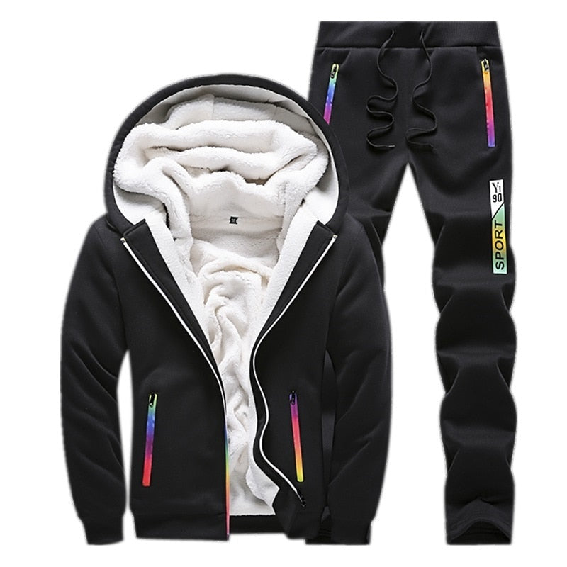 Conjunto Moletom Masculino de Lã Fleece