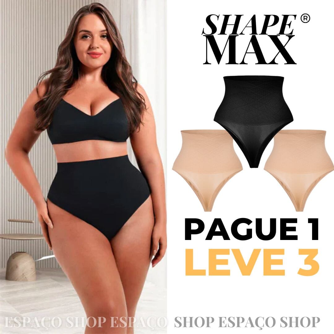 Calcinha Modeladora ShapeMax - (Compre 1 e Leve 3) 0 espaco shop