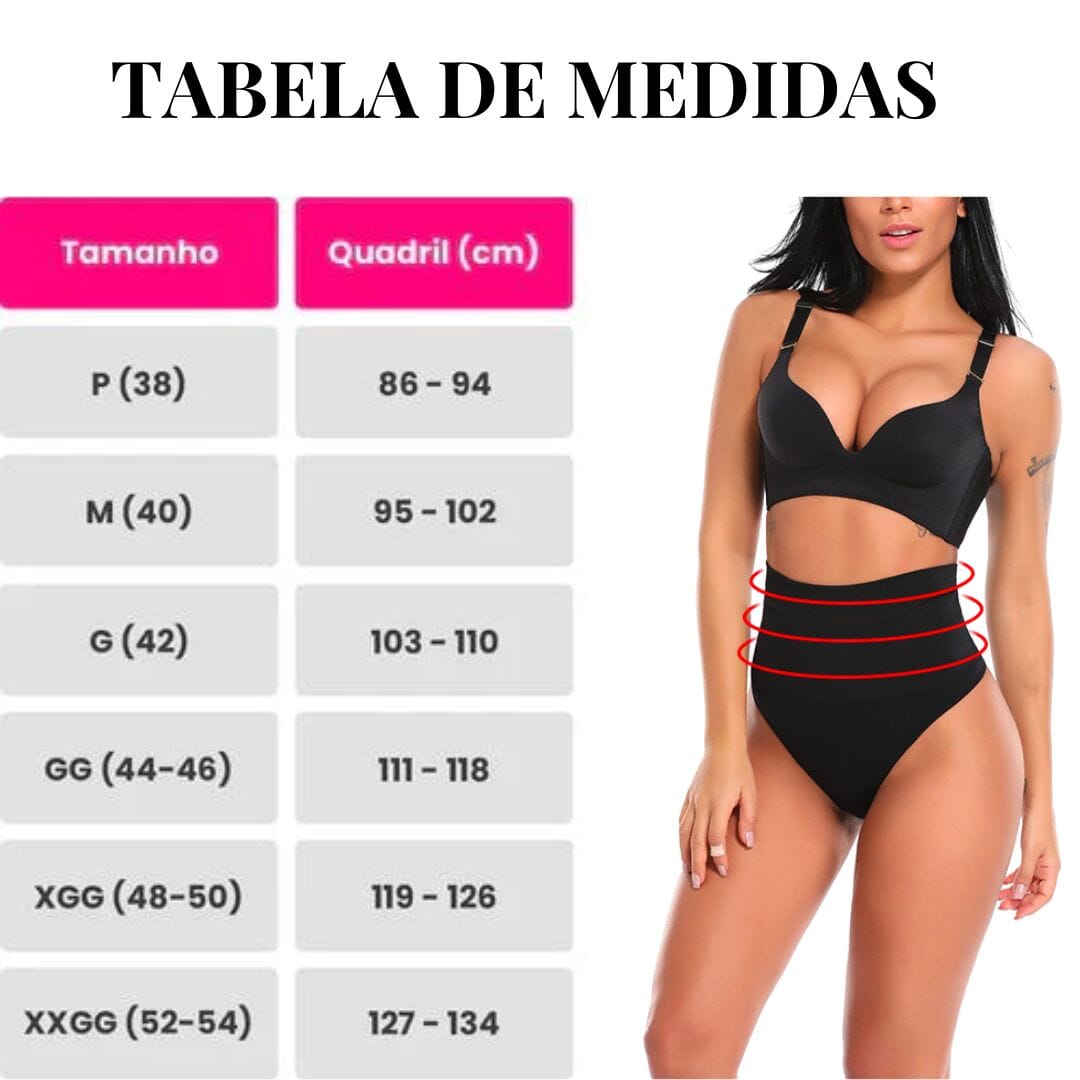 Calcinha Modeladora ShapeMax - (Compre 1 e Leve 3) 0 espaco shop 