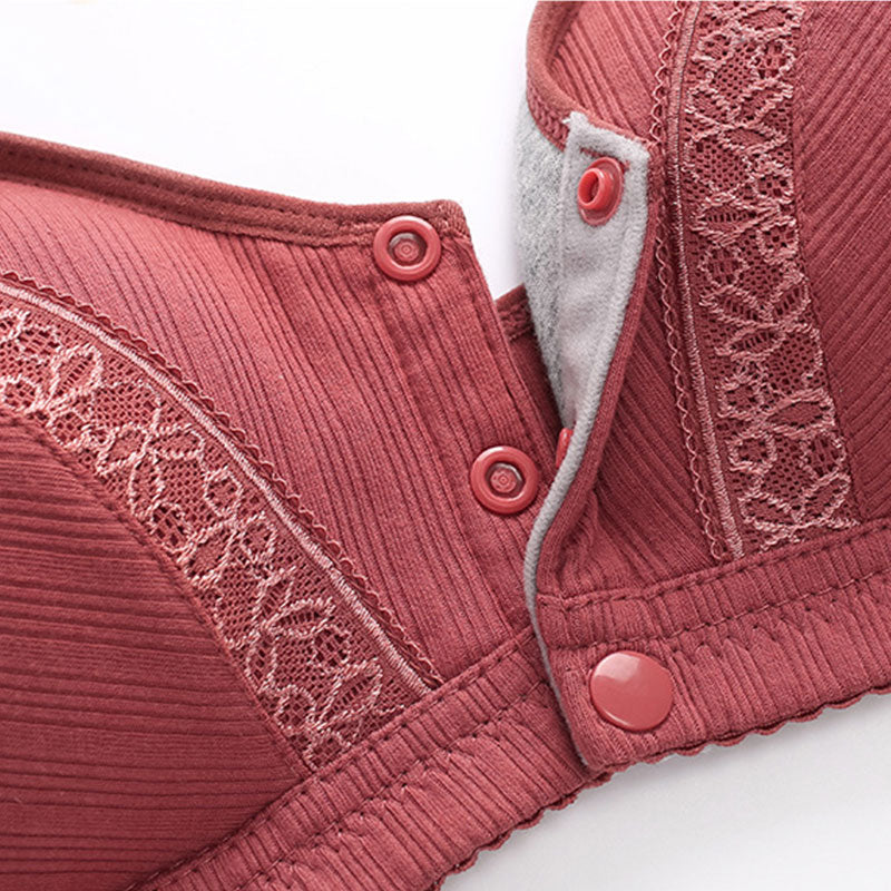 Kit 3 Sutiã Com Botões Frontais