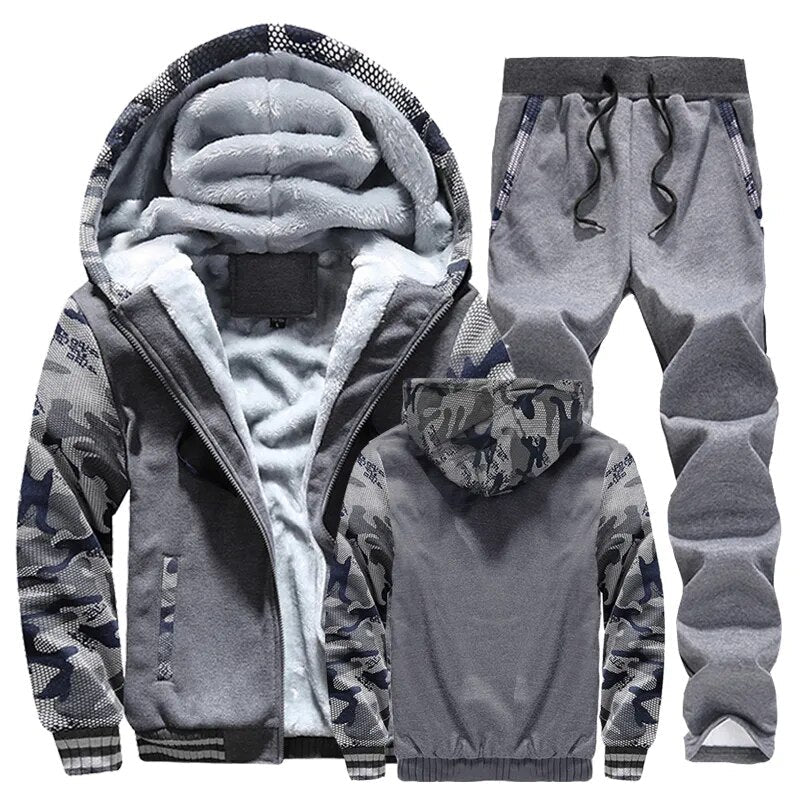 Conjunto Moletom de Lã Masculino Frost Peak