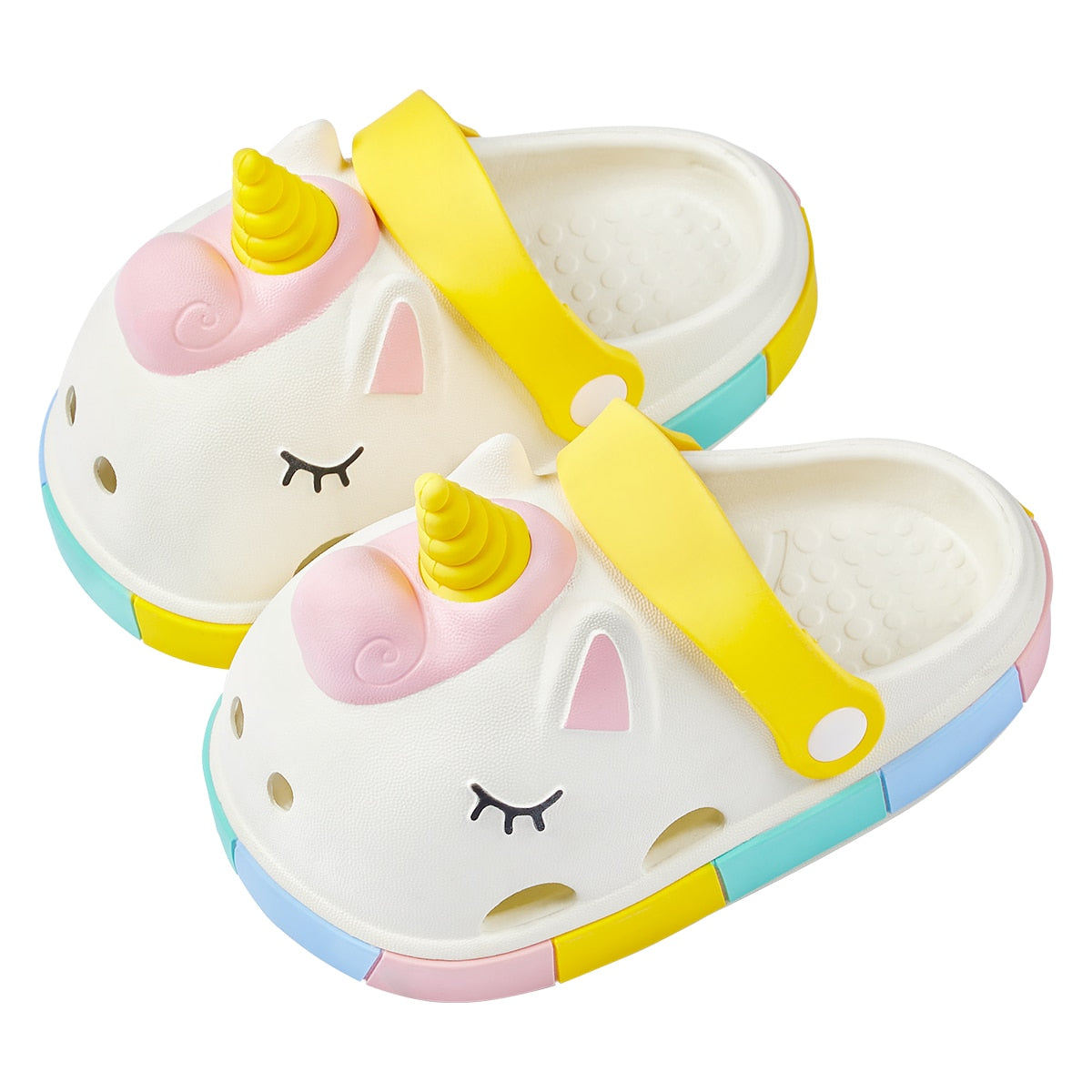 Sandália Infantil All Crocs - Unicórnio