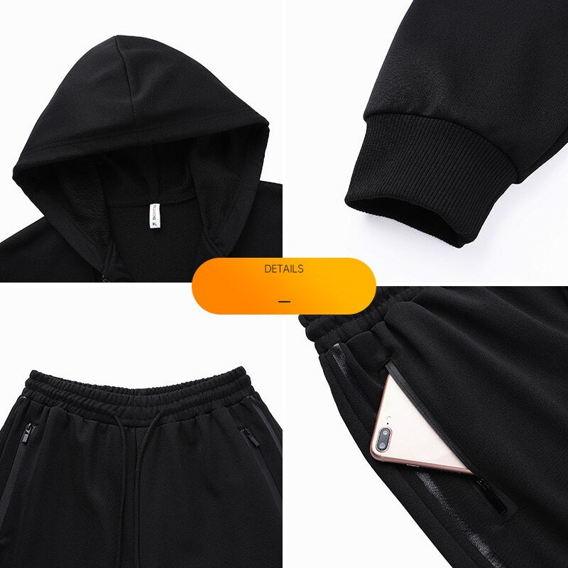 Conjunto Moletom Masculino Hoded