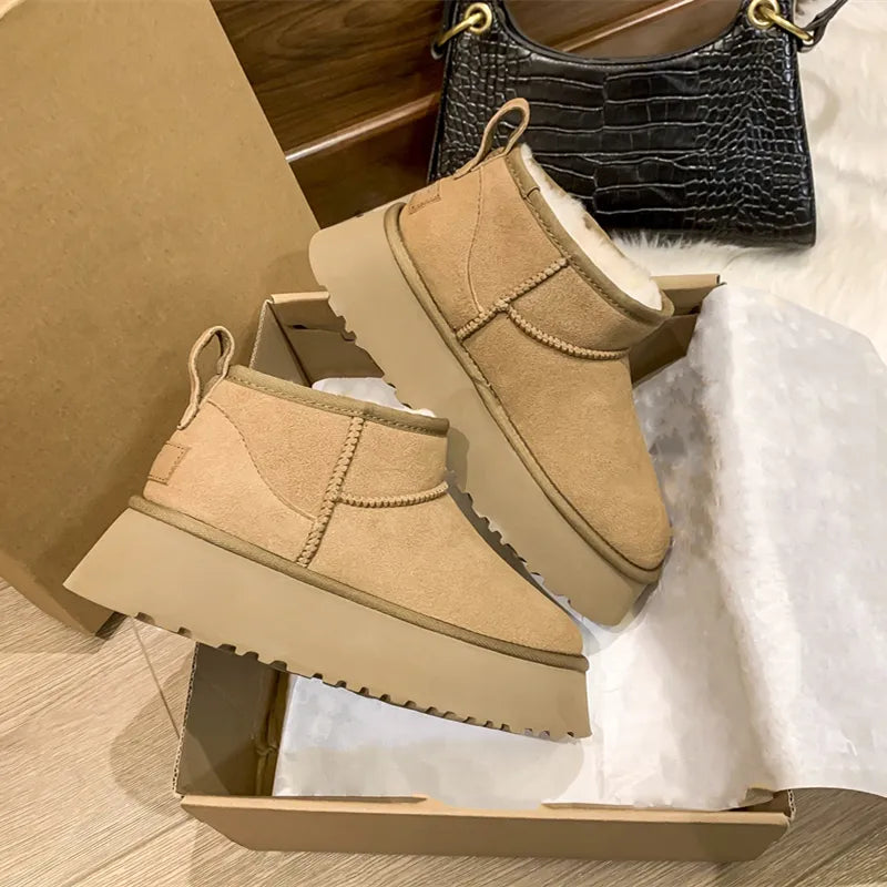 Bota Curta Feminina Para Inverno