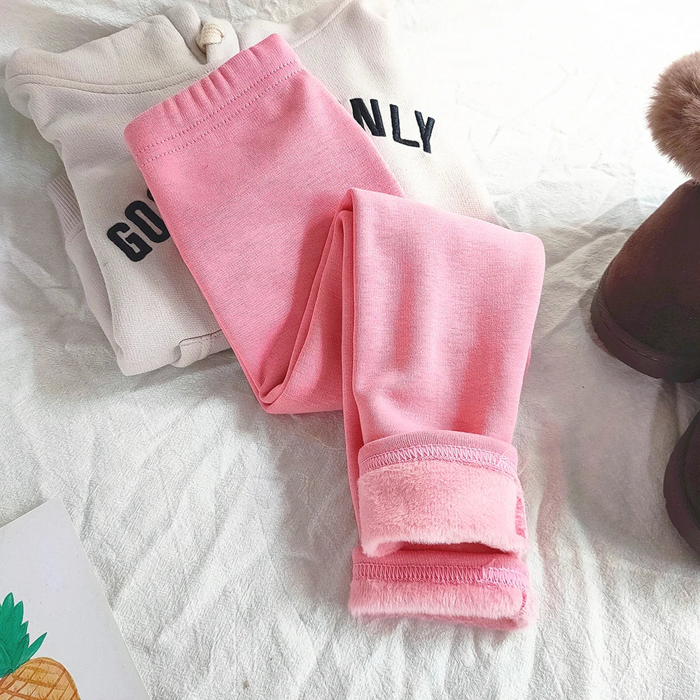 Calça Legging Infantil Peluciada