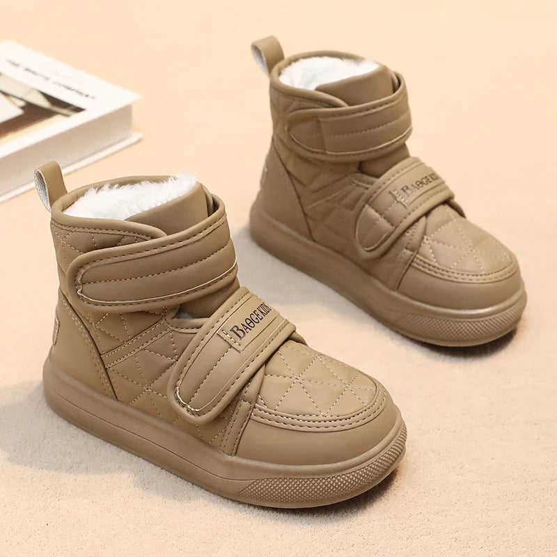Bota de Inverno Infantil Unissex Veludo Resistente