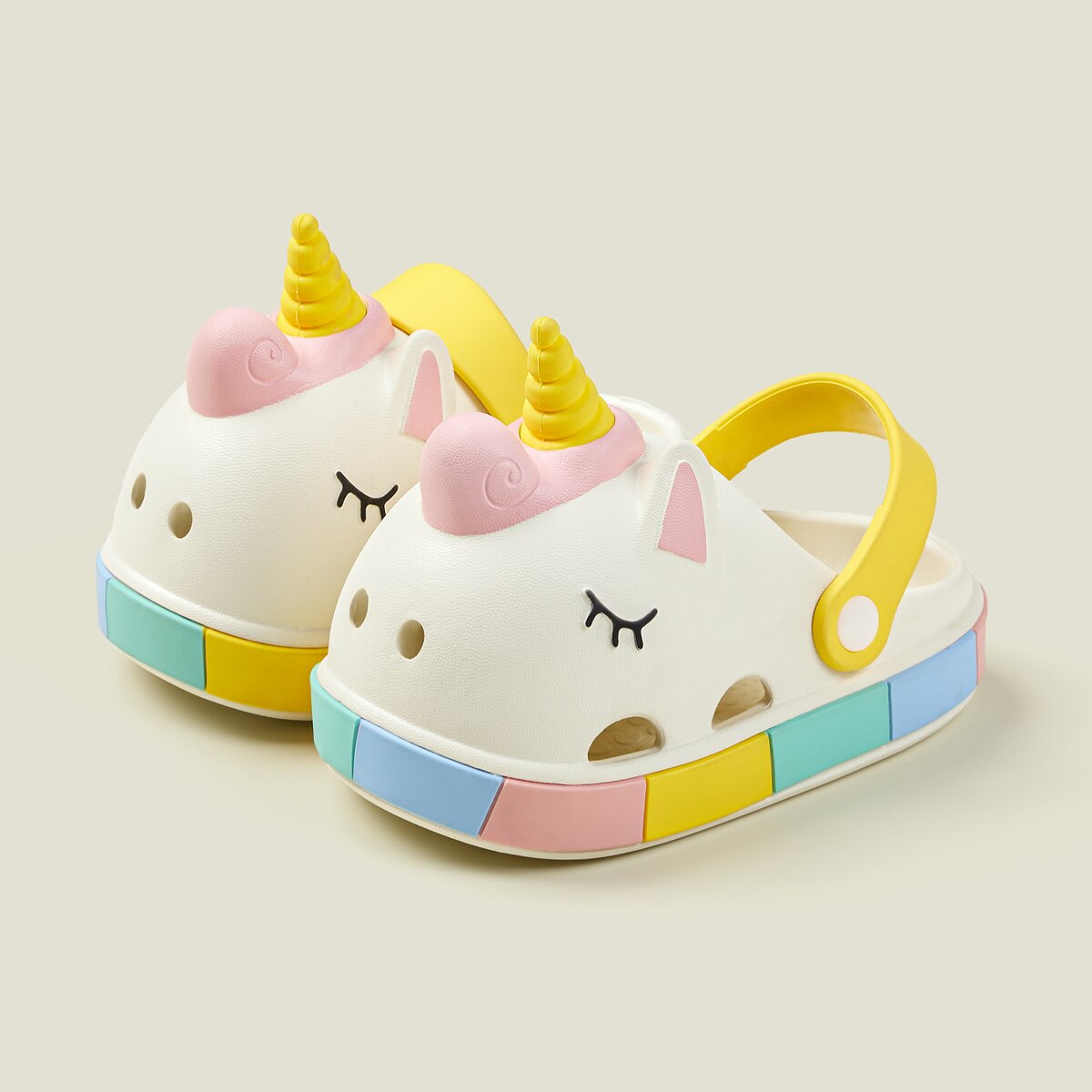 Sandália Infantil All Crocs - Unicórnio