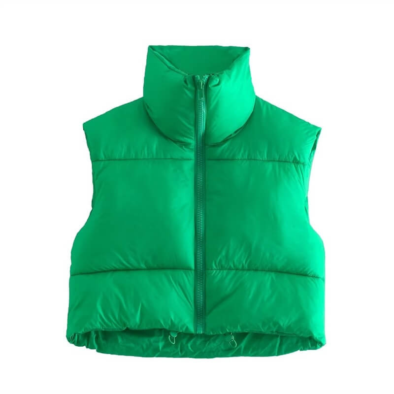 Colete Feminino Curto Puffer Illinia