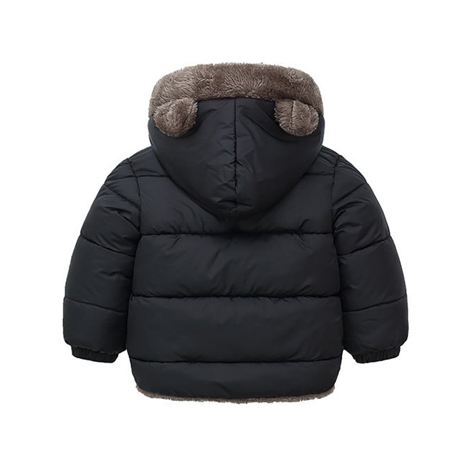 Jaqueta Infantil Puffer Peluciada - Bear
