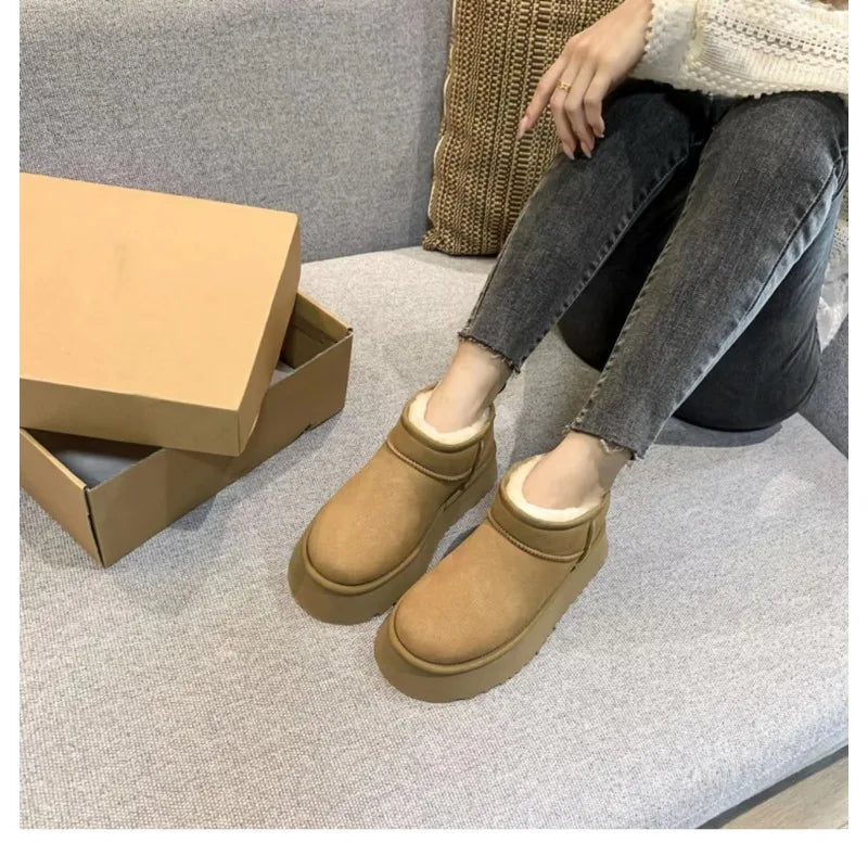 Bota Curta Feminina Para Inverno