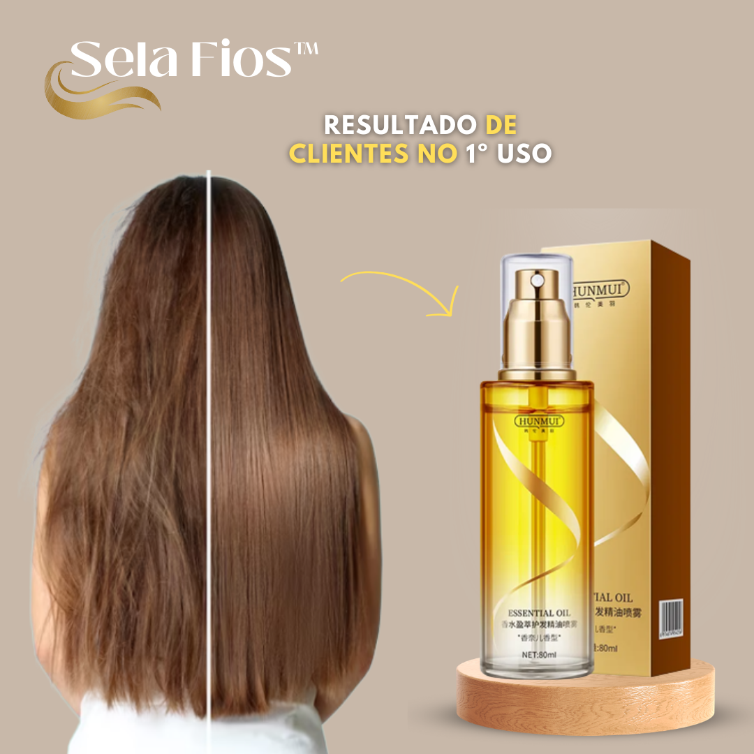 Spray de Cabelo SelaFios 10 em 1