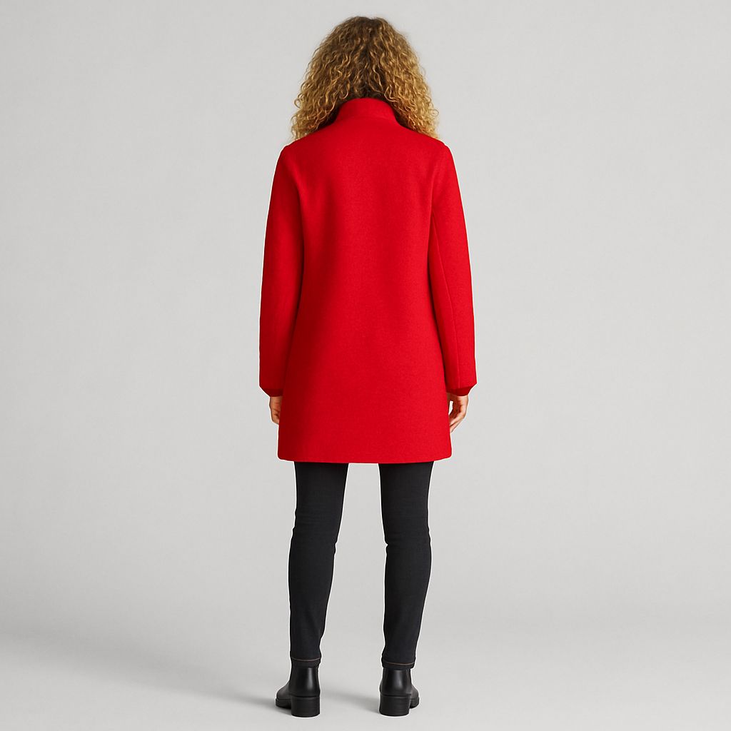 Casaco Feminino de Lã Batida Bercy