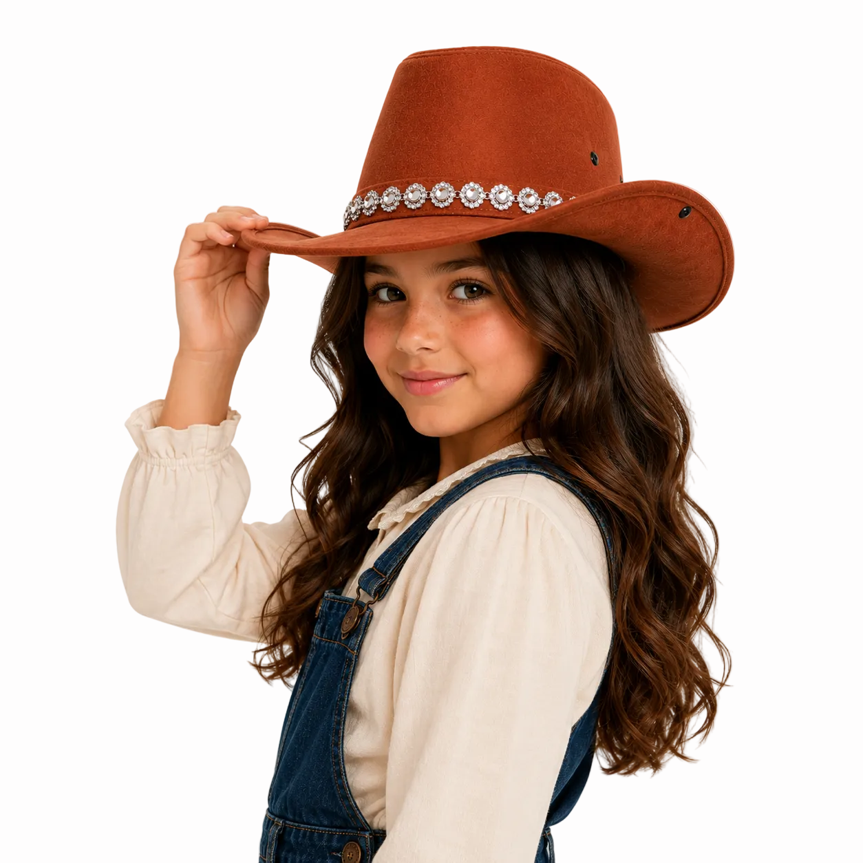 Chapéu Cowgirl Boiadeira Infantil