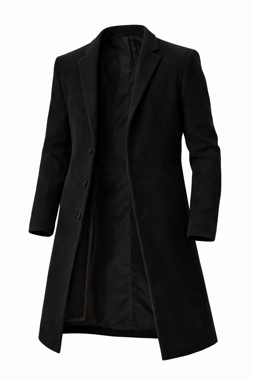 Sobretudo Masculino Longo Premium – Estilo Europeu