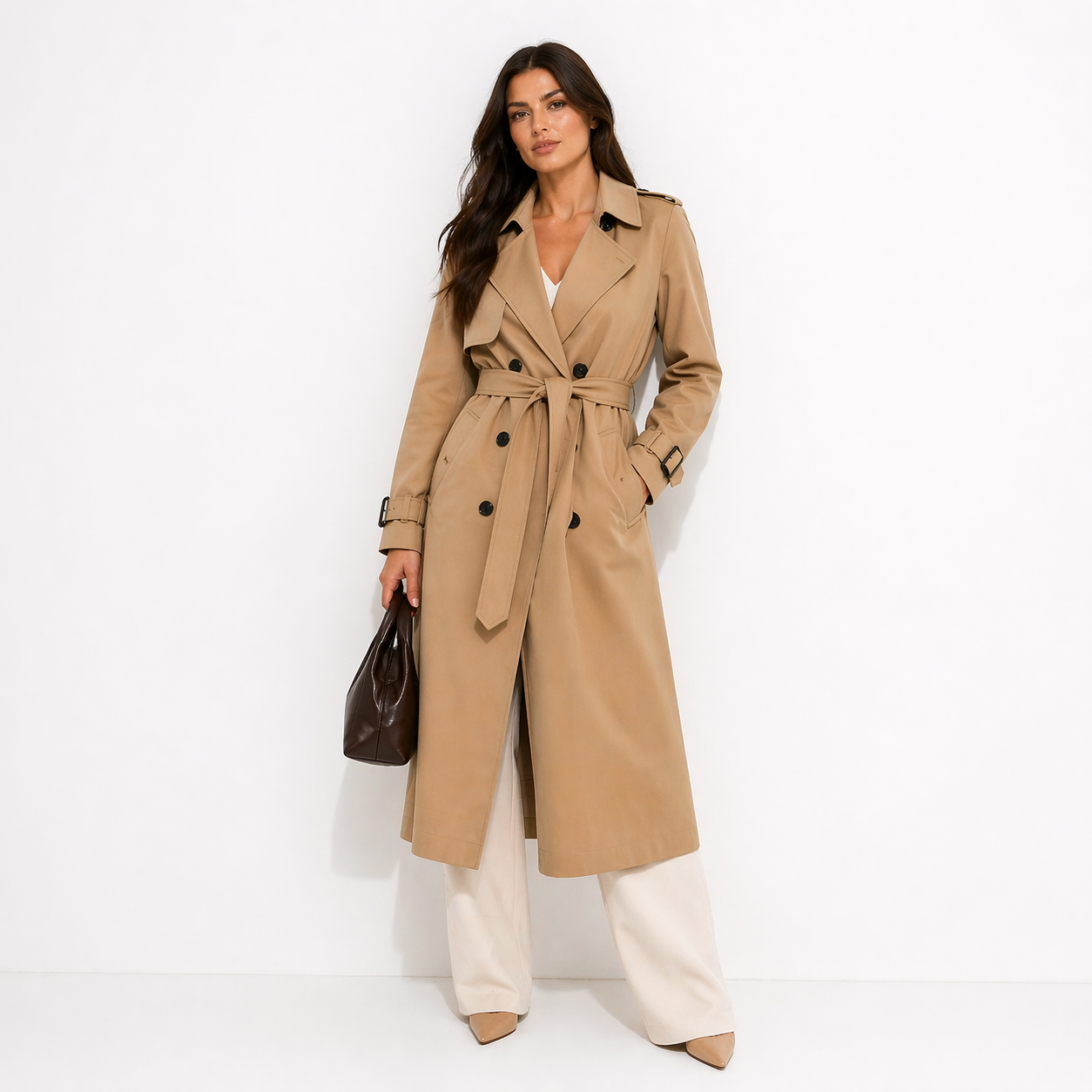 Casaco Feminino Trench Holbrook