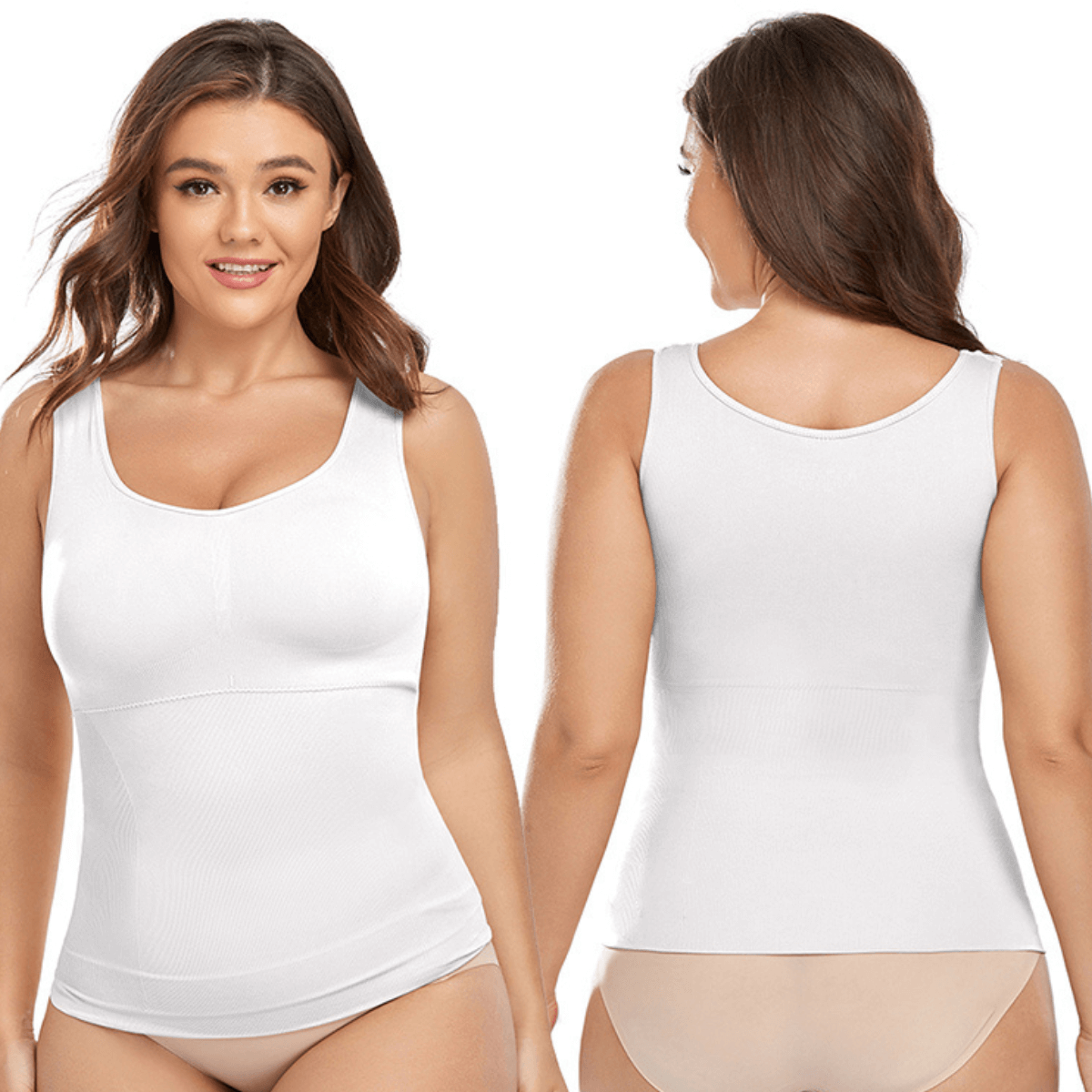 Blusa Modeladora Feminina com Bojo e Compressão Suave