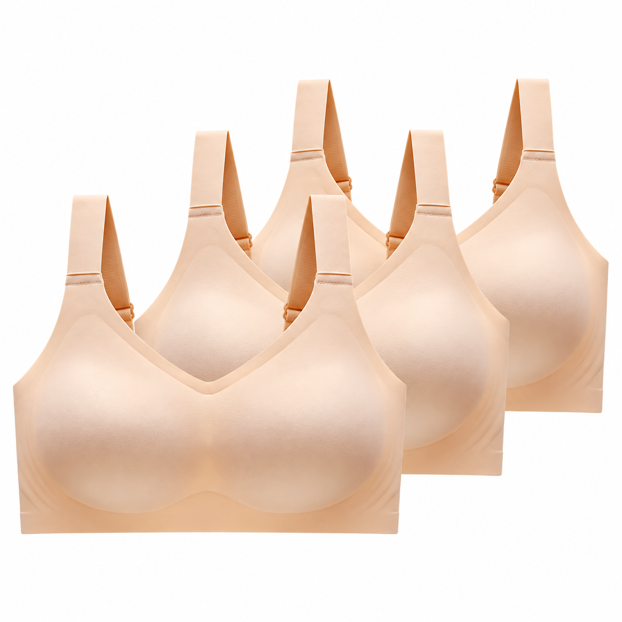 Kit 3 Sutiãs Premium Comfort – Sustentação e Conforto para o Dia Todo