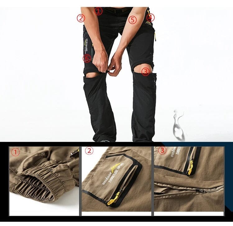 Calça Masculina 2 em 1 - Adapt Flex